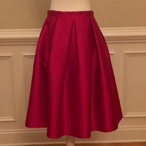 Top Shop full red skirt - Holidays!